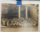 +* Vintage B&W First Methodist Church Bristol Tennessee 1946 Congregation