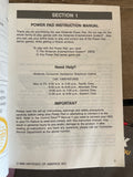 + Power Pad NINTENDO NES Original Instruction MANUAL