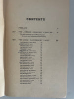 + MONARCH NOTES Chaucer’s CANTERBURY TALES 1964 Softcover