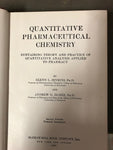 <€€ Quantitative Pharmaceutical Chemistry Jenkins and DuMez 1937 2nd Edition Hardcover