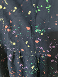 +* Womens/Juniors American Eagle Jumper Dress Small Sleeveless Navy Blue Paint Splatter Design