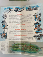 <€€ Vintage (2) Historic Virginia Visitor Pamphlets Staunton & Civil War Centennial 1961-1965