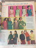 Vintage 1960's McCall’s Needlework & Crafts Magazine Knitting Crochet Embroidery Ephemera