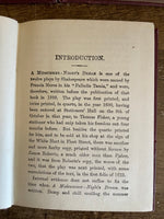 € Vintage Set of 7 William Shakespeare, printed by Henry Altumus Company, 1899? Hardcover