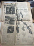 +* AS-IS Vintage Orlando Sentinel Sniper Slays JFK Kennedy Assassination Nov 23 1963 Newspaper