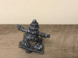 <€€ Vintage 6pc JASCO Pewter Set Donkey Clown Dog Cat Wizard Mouse Miniatures