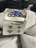 +* Vintage Mens XLarge Adidas Track Pants Black 3-stripe Lined Joggers Warm-Up Activewear
