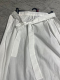 +* Handmade Women’s Large Long Half Apron White Skirt Overlay Kitchen Amish Mennonite Costume
