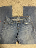 +* The Diva Old Navy Womens/Juniors Blue Jeans Size 2 Short Boot Cut Flare (paint splatter)