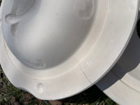 (FB) Vintage Ceramic Slip Casting Mold Large Lid 4-510 Cut Out