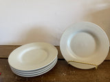 HB HOTEL BALFOUR Restaurant Ware White Bread/Dessert Plates Set/5 6.25” Made in China