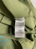+* Womens Juniors Small Olive Green Short Sleeve Top Dreamin by Arizona Jean Co