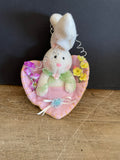 + Stuffed Animals Country BUNNY BEARS Lot/4 Easter Decor
