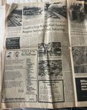 +* AS-IS Vintage S. Dekalb (GA) News/Sun 1961-1980  Reprint 6/27/1979 Kennedy Assassin Newspaper Ephemera