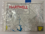 +* Lake Hartwell Waterproof Map #302 S Carolina & Georgia Folded Waterproof Tear Resistant
