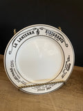 <€€ Vintage La Lanterna Ristorante Ceramica Ironstone 3 Piece Set Giovanni Valdarno Italy