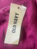 +* Womens/Juniors NWT OLD NAVY Short Skirt Small Purple  Wine Cotton Banded Wrapped Look