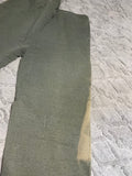+* Blemished Mens Large WILSON Olive Green Joggers Sweatpants Basketball Warm Up Pants Activeware Pockets