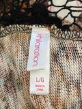 ** Womens/Juniors Large Lightweight Multi-Color Cardigan Sweater by Xhilaration
