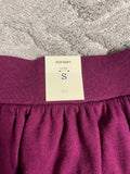+* Womens/Juniors NWT OLD NAVY Short Skirt Small Purple  Wine Cotton Banded Wrapped Look