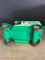 a* New Vintage Fuller Hartford D461 Green and White Delivery Truck Bank w/ Key, original box