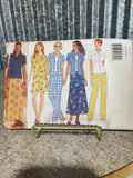 + Vintage UNCUT Women’s Misses Size 12-14-16 Petite Top SKIRT SHORTS PANTS Pattern BUTTERICK 1997