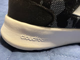+* Women’s Adidas Cloudfoam Sneakers Tennis Shoes Black & White Lace Up Sz 6 USA 4.5 UK