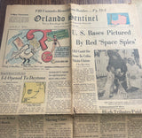 +* AS-IS Vintage Orlando Sentinel May 30 1964 Newspaper Ephemera