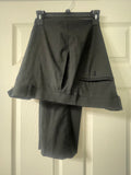 +* Mens Black Classic Apt 9 36x30 Premier Flex Slim Fit Flat Front Dress Casual Pants
