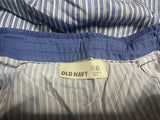 +* Women’s Junior’s Sz 6 28” Waist Old Navy Blue & White Stripe Drawstring Waist Skirt Cotton