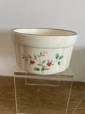 Vintage 1998 PFLATZGRAFF Winterberry Dip Bowl Ramekin