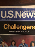 Vintage 1986 CHALLENGER Astronauts US NEWS Magazine February 10 1986 NASA