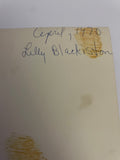 +* Vintage 1970s (2) Photographs  Lilly Blackiston 3rd Wife of Poet & Cult Personality Lester Blackiston