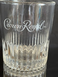 Set/8 CROWN ROYAL Limited Edition Etched Low Ball Whiskey Rocks Glasses Tumblers
