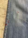 +* The Diva Old Navy Womens/Juniors Blue Jeans Size 2 Short Boot Cut Flare (paint splatter)