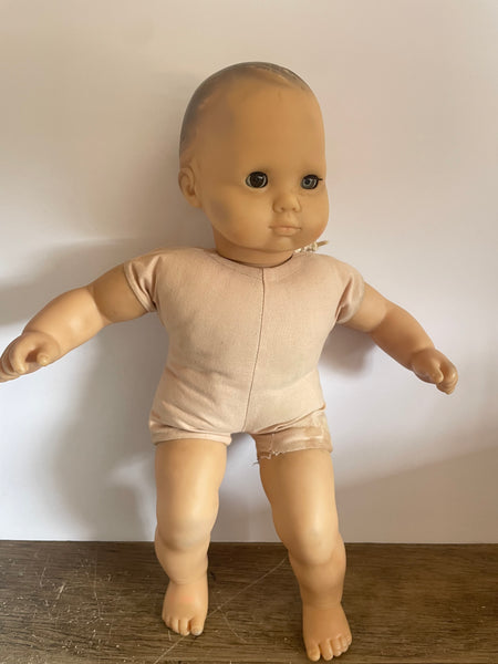 Vintage American Girl Pleasant Company Bitty Baby Doll Brunette Brown Eyes Toys