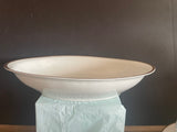 + Vintage Pfeiffer & Lowenstein Schlackenwerth Austria Empire II White China Gold Rim Vegetable SERVING DISH 1940s