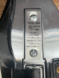 + Vintage Taiwan Wan Nien Electric Travel Iron with Black Canvas Case Tested