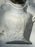 Vintage Ceramic Slip Casting Mold Large Ornate Vase Pitcher by White Horse No. 075