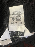 +* Womens/Juniors Large Lightweight Black Short Cardigan Sweater by Keren Hart Lace Back