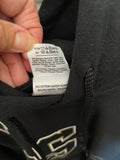 +* Mens Large Black Gildan Sweatshirt Hoodie Long Sleeve Pullover  Heavy Blend “LS Panthers”