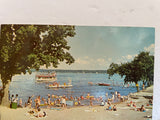 + Vintage UNUSED POST CARDS Lake OKOBOJI in IOWA The Queen Spirit Lake Vacation Village