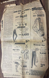 +* AS-IS Vintage Bristol (VA-TN) Herald Courier JFK Kennedy Assassination Nov 23 1963 Newspaper
