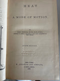 +* Antique Book 1895 Heat A Mode of Motion by John Tyndall Illustrated