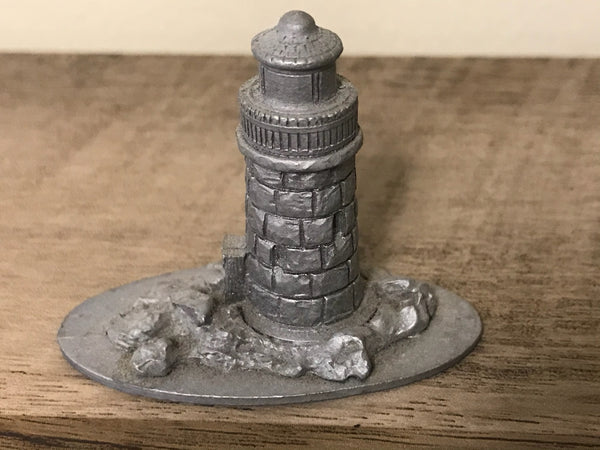 <€€* Vintage Spoontiques Pewter Lighthouse S702 1978/1979