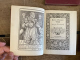 Vintage Set of 7 William Shakespeare, printed by Henry Altumus Company, 1899? Hardcover
