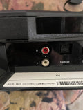 <€€* Bose Solo TV Sound System Model 410376 Black with Power Cord w/ Remote *No Power, For Parts*