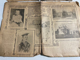 € AS-IS Antique 1904 Newspaper St Louis Globe Democrat Ephemera Delicate Lot#10