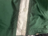 +* Vintage Y2K Mens Large Under Armour Track Pants Green & White Mesh Lined Joggers Warm-Up