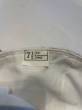 ** Classic Yarmulke Kippah Hat Satin Covering Cap Tribal Jewish Vintage Religious White Sz 7.5